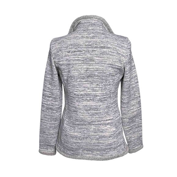 KUHL Women’s Gray Marled Quarter Zip Fleece Pullover – Size M - Picture 3 of 10